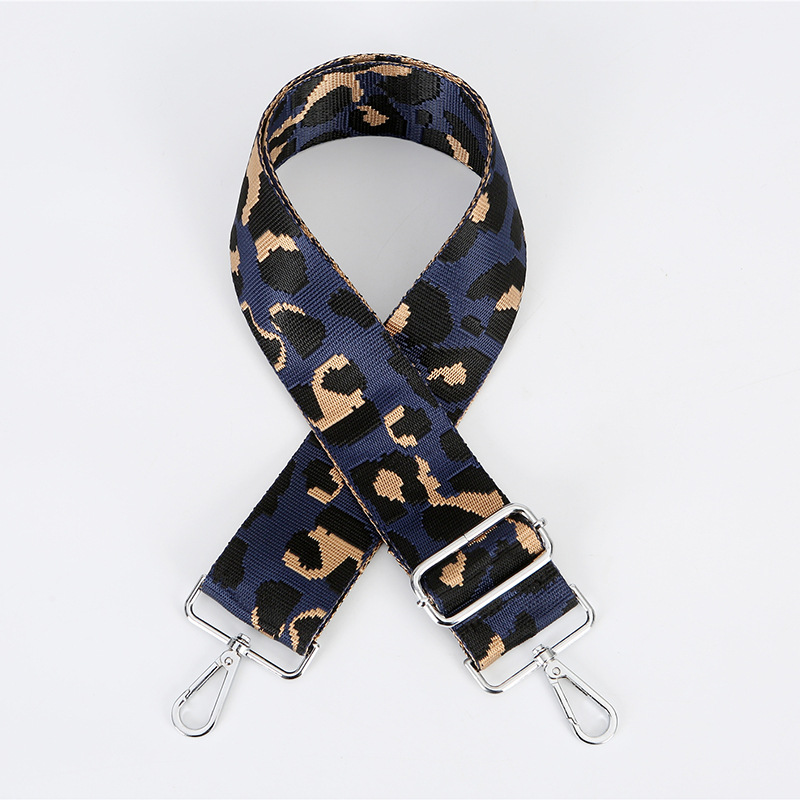 20:No. 121 dark blue leopard print silver accessories