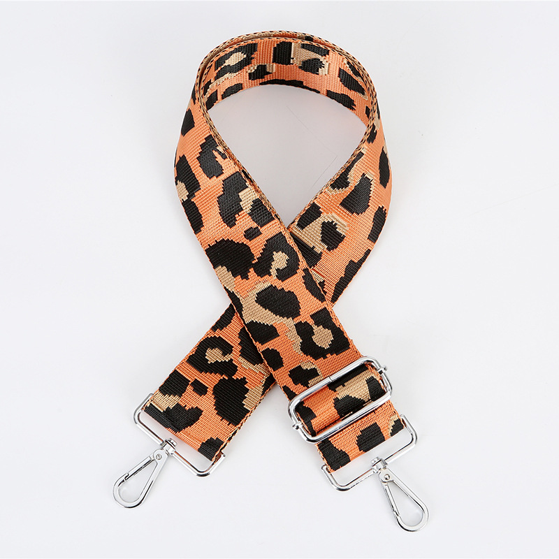 26:123 size light orange leopard silver accessories