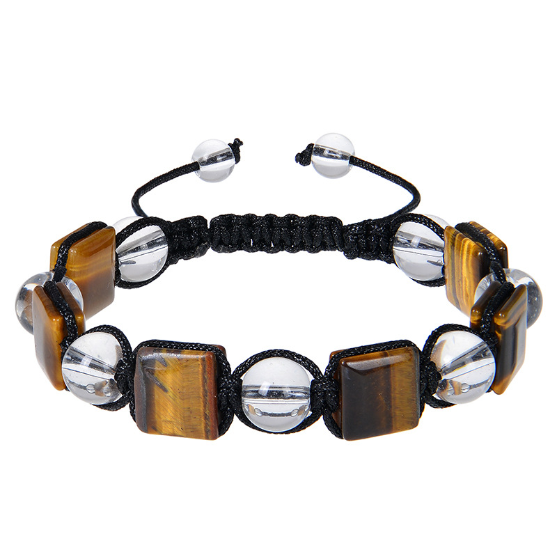 1:Yellow tiger eye bracelet