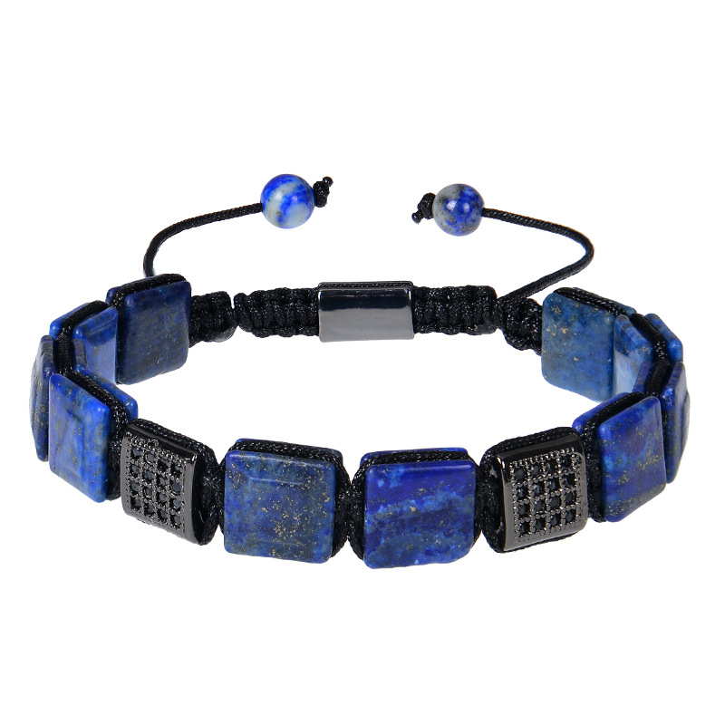 5:Natural lapis lazuli bracelet