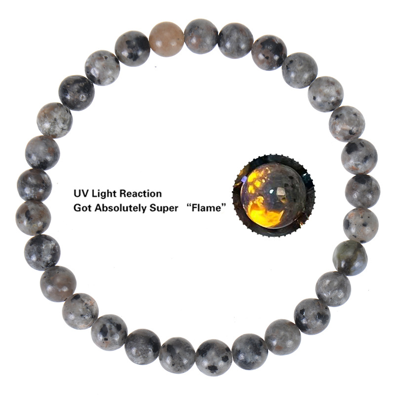 1:6mm-flame stone bracelet