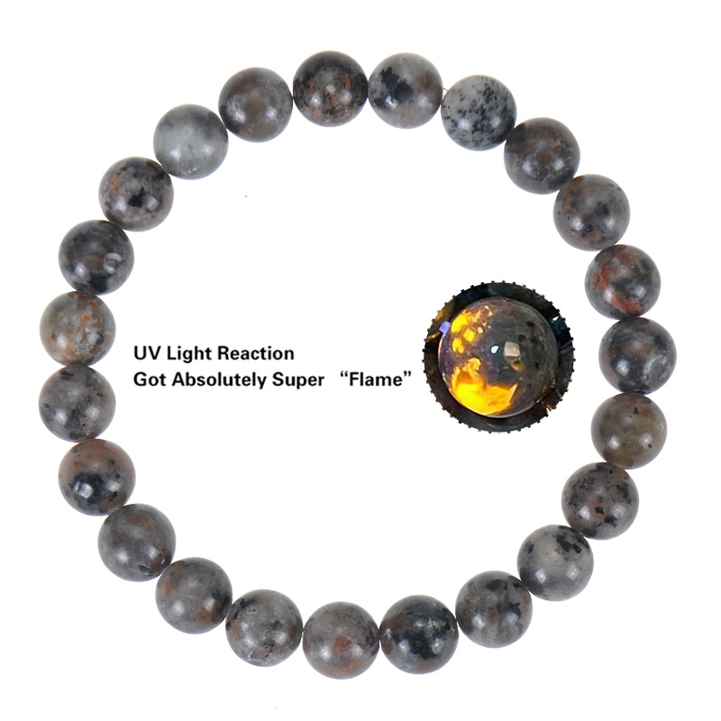 2:8mm-flame stone bracelet