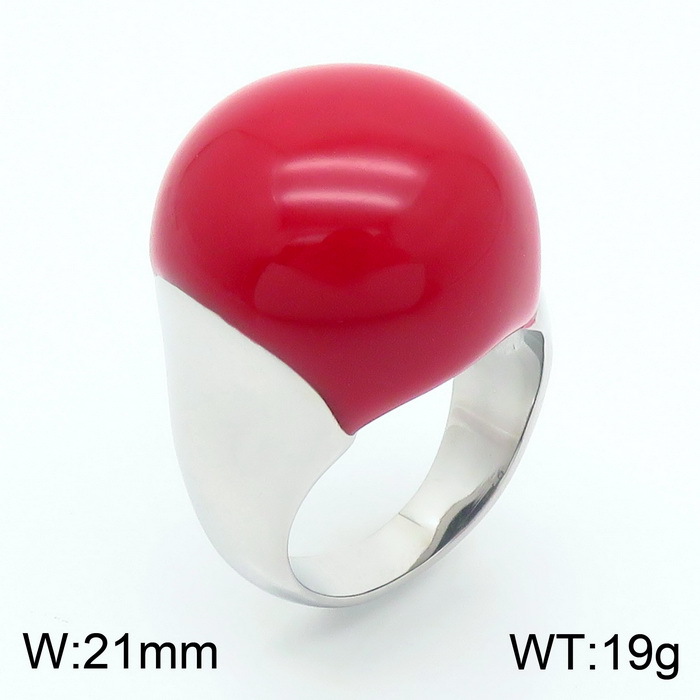 Steel - red US Size #6