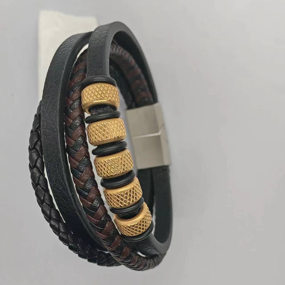 Black leather [gold] Inner perimeter :165mm