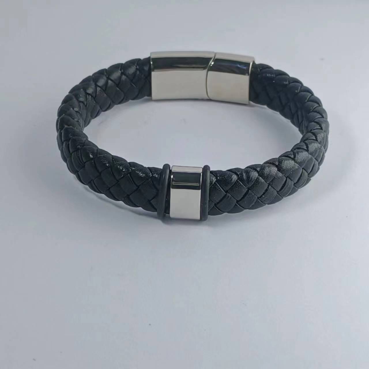 Black leather 【1 accessory 】 Inner perimeter :