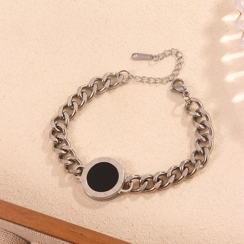 4:Silver bracelet jx031-1