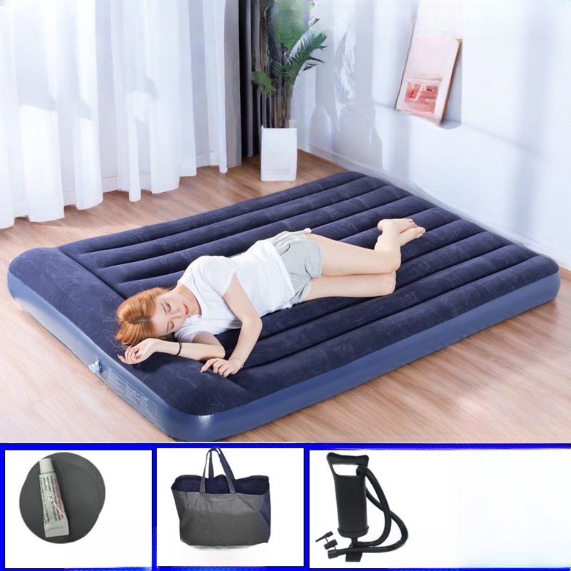 Built-in pillow bed [hand pump] storage generation repair bag