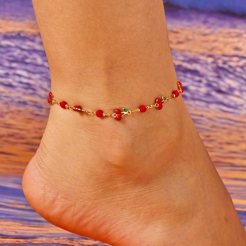 001 Cherry 【 Anklet 】