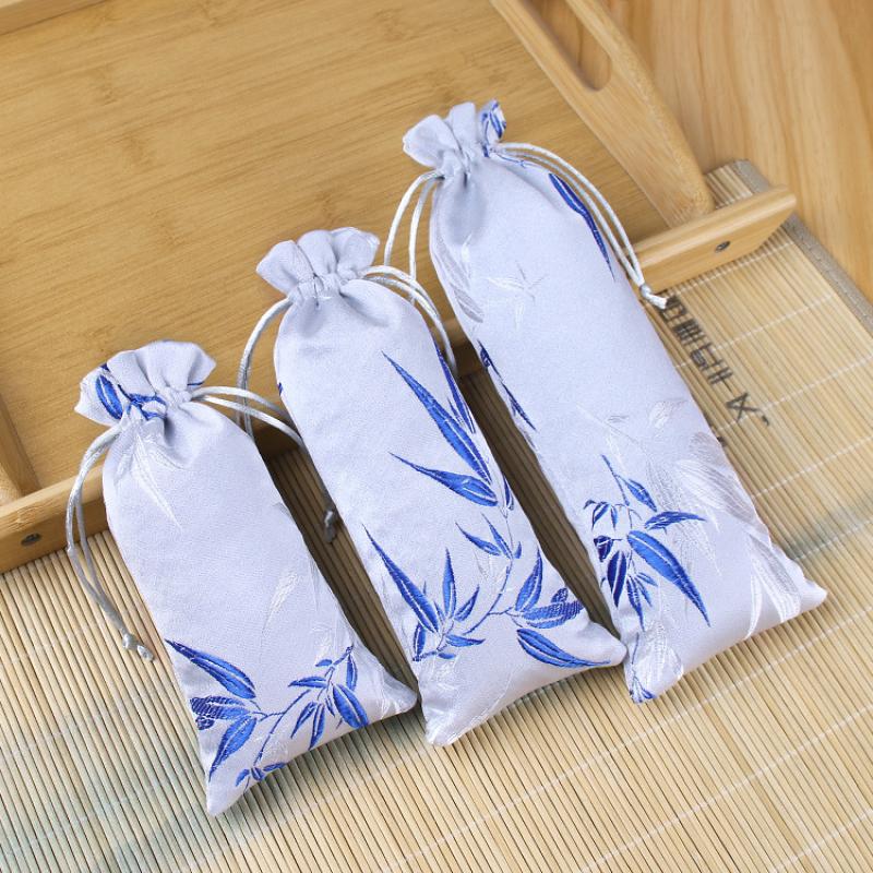 Bamboo leaves White 8*16cm