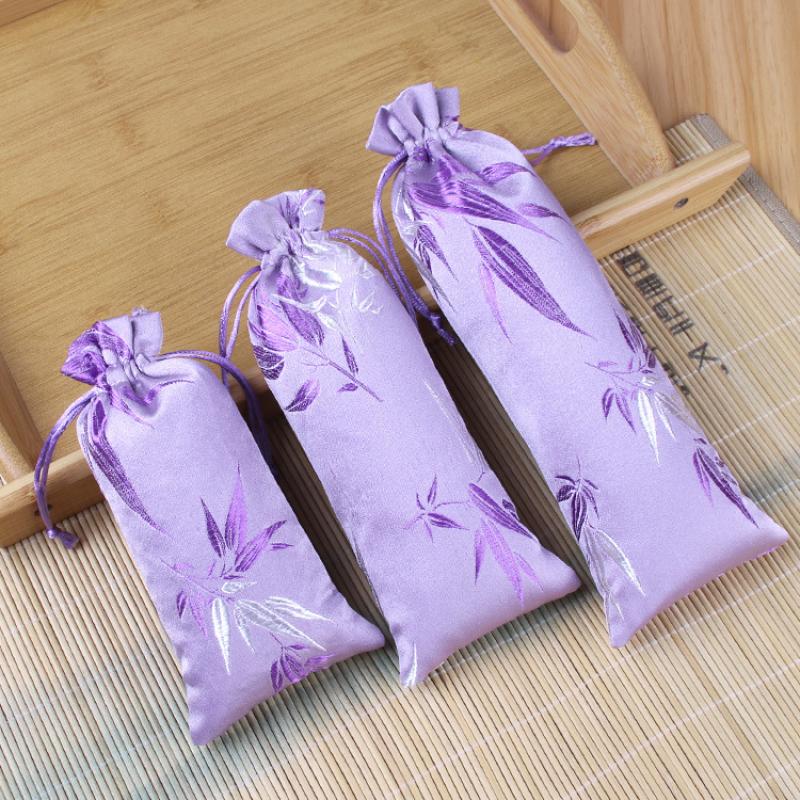 Bamboo leaves purple 8*16cm