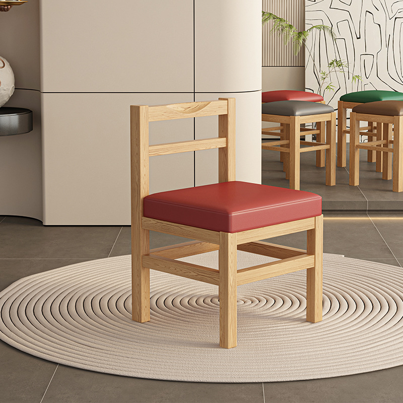 Solid wood dining chair