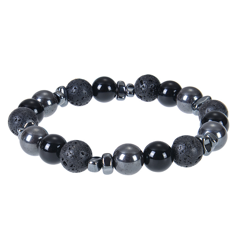 4:Black magnet bracelet