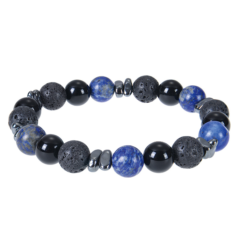 5:Natural lapis lazuli bracelet