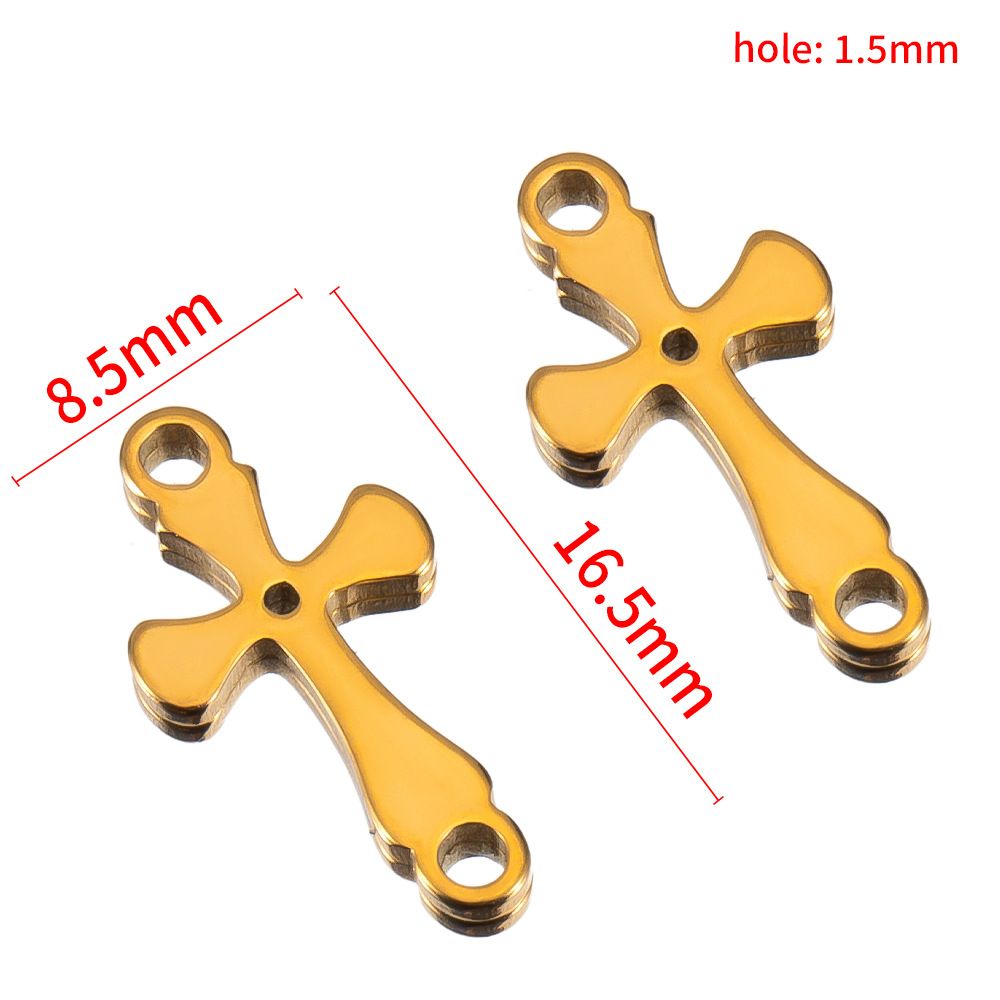 8 x 17.5mm- Gold