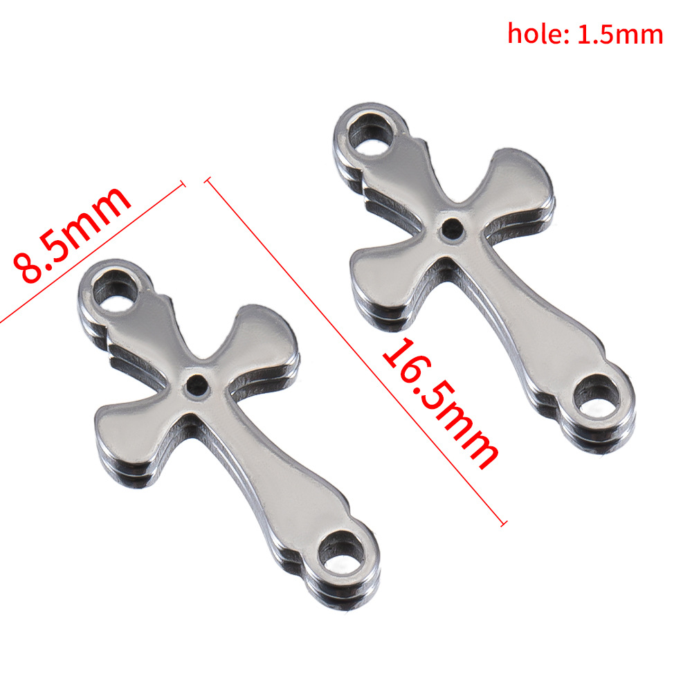 8.5 x 16.5mm- Steel color