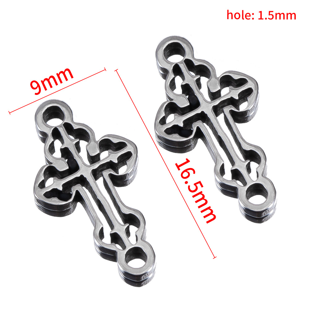 9×16.5mm- Steel color