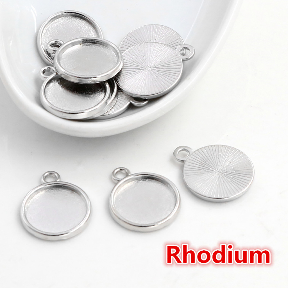 Rhodium-single hole Inside diameter:8mm