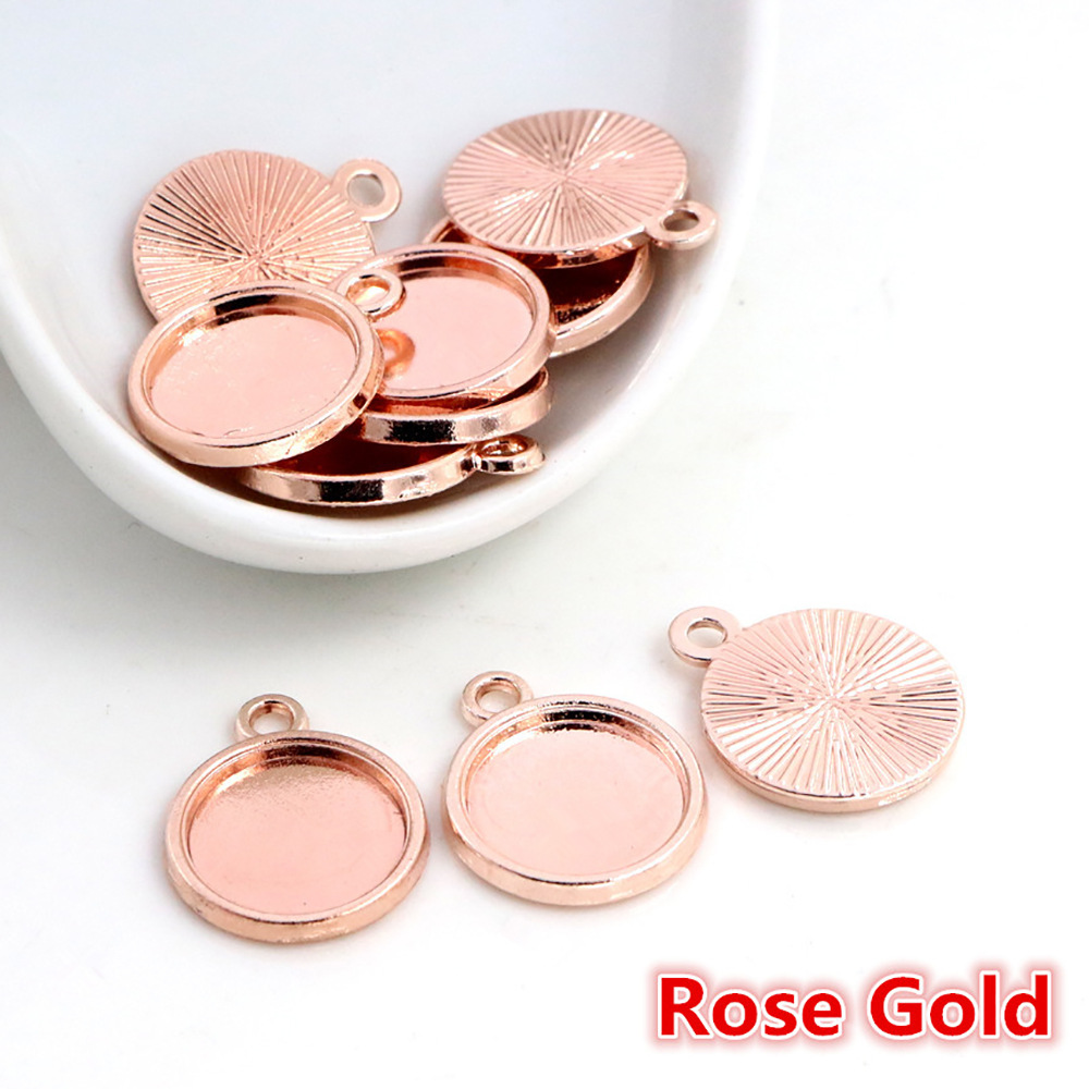 Rose gold-single hole Inside diameter:8mm