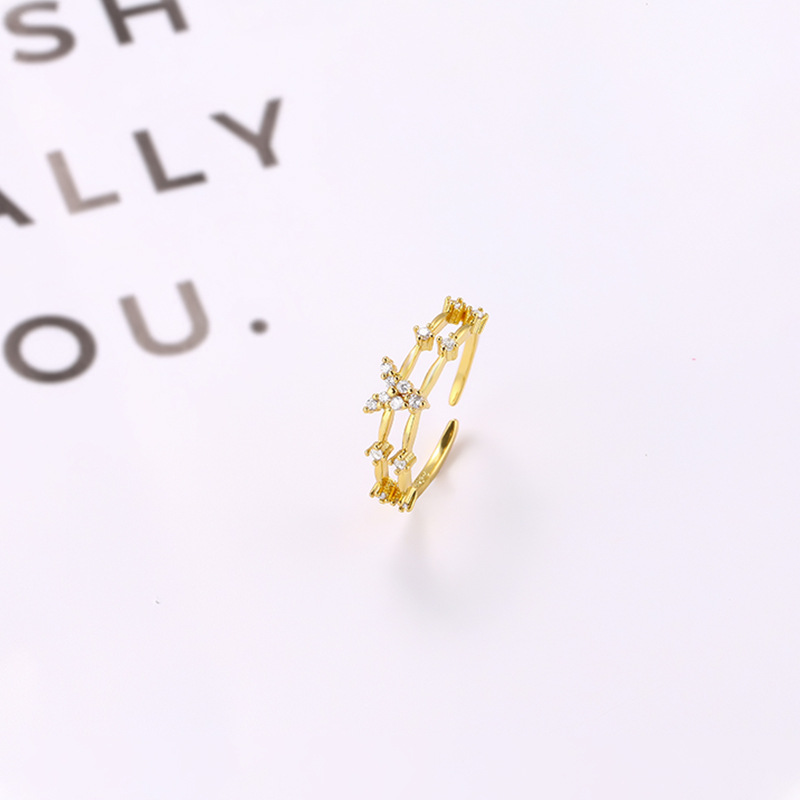 2:Double Butterfly Ring (yellow gold)