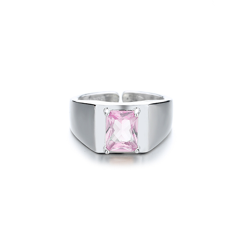 1:Pink Diamond Heavy Industry Ring (White Gold)