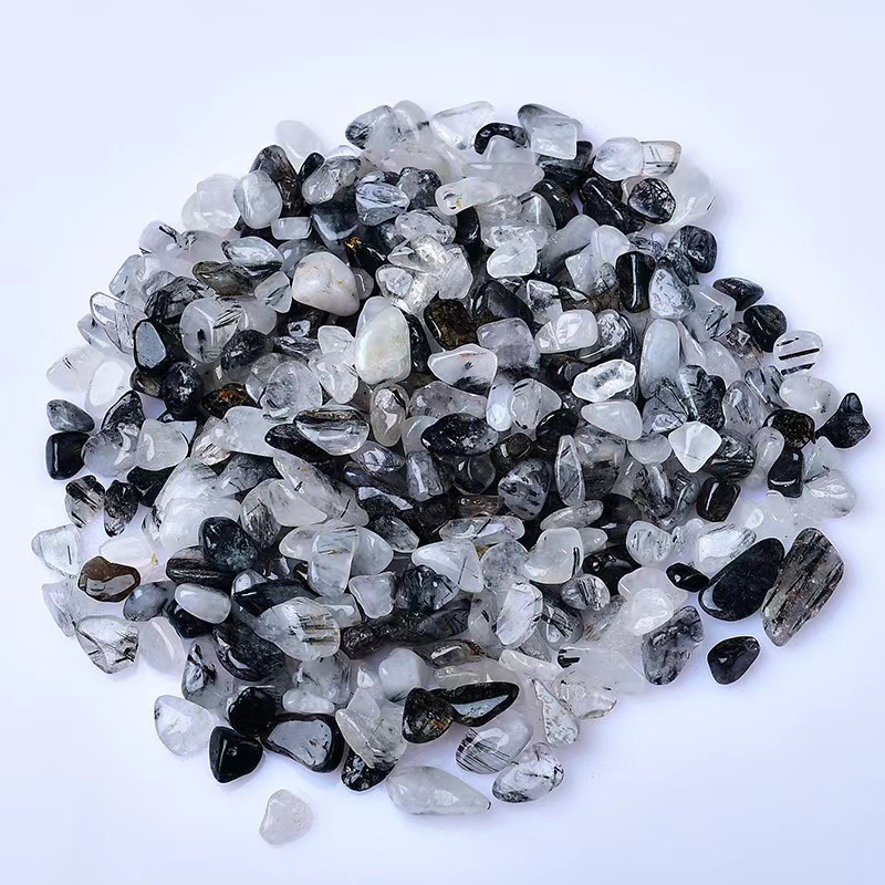 black Rutilated Quartz 3-5mm100g