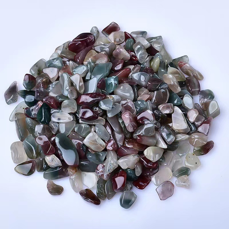 purple green agate 3-5mm100g