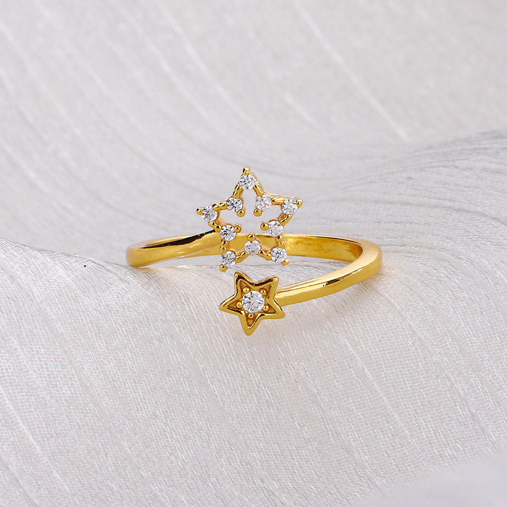 2:Gold Star Wish Ring