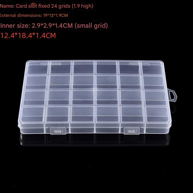 The card slot is fixed with 24 compartments (1.9 h