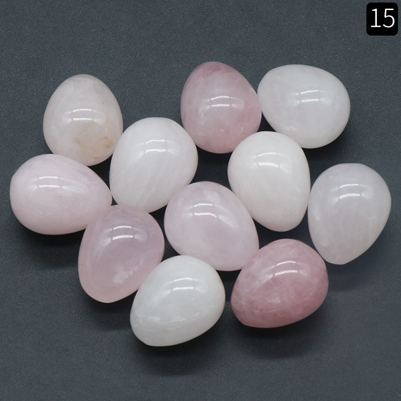 20mm pink crystal egg (single)