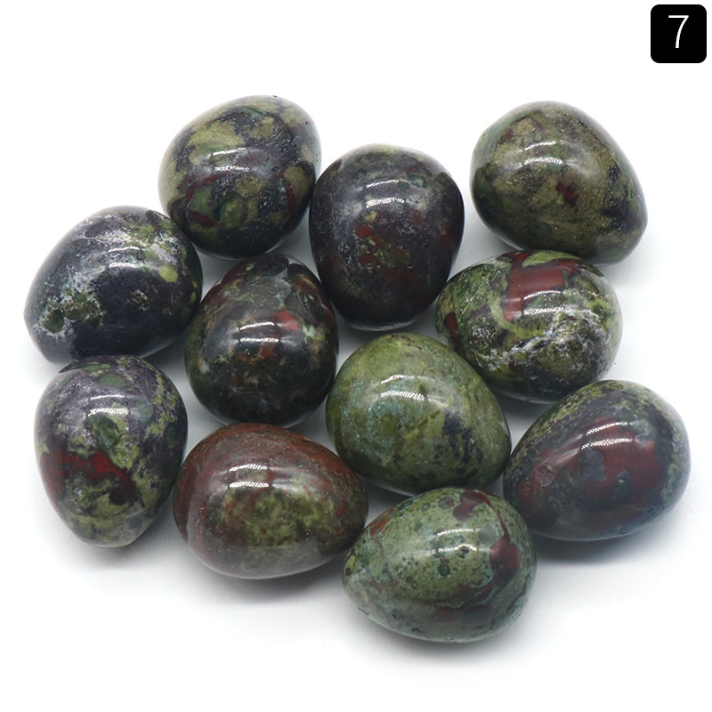 7:20mm Dragon Blood Stone egg (single)