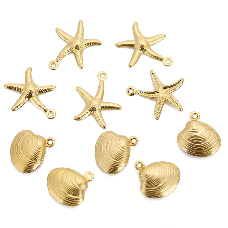 Gold Starfish 15*19mm