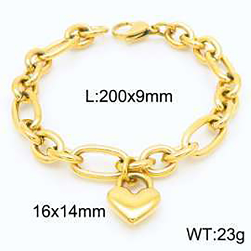 Gold Bracelet KB183400-Z