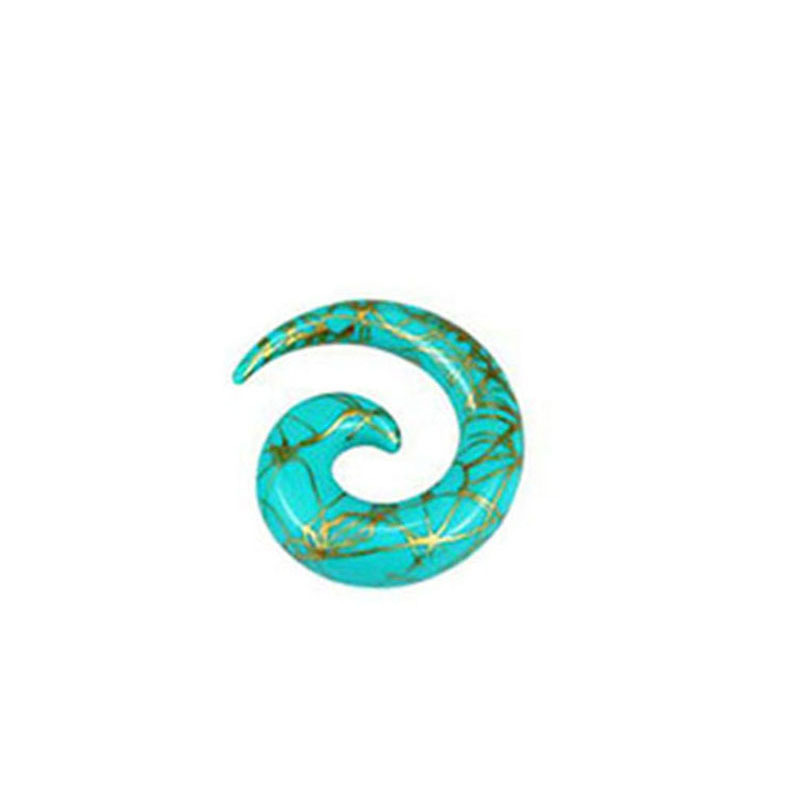 gold thread turquoise green 1.6mm