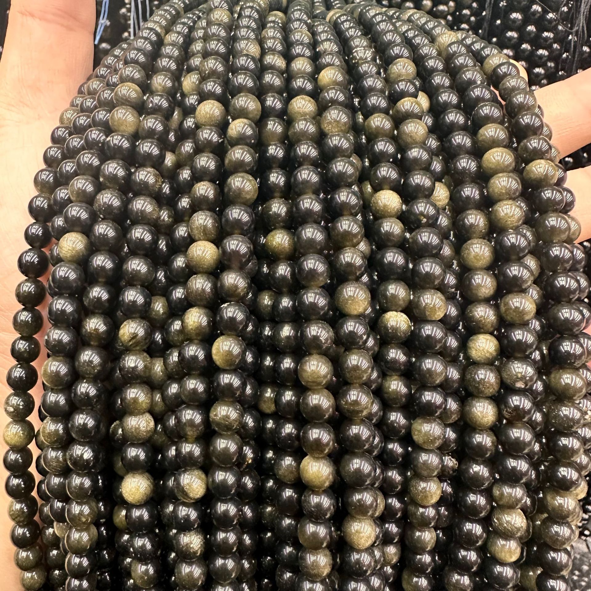 Gold Obsidian 4mm