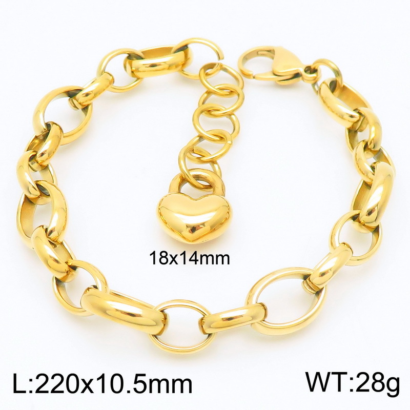 Gold Bracelet KB183389-Z