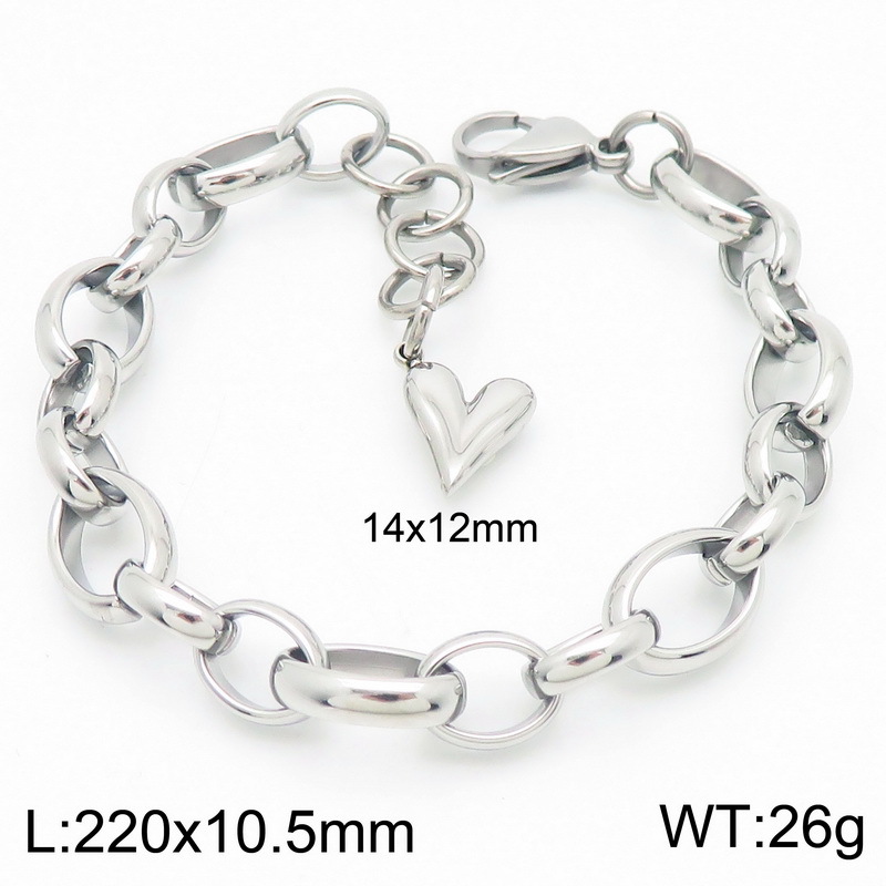 Steel Bracelet KB183398-Z