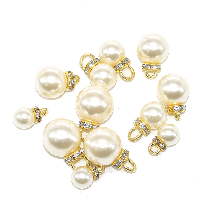 Imitation gold 8mm Pearl