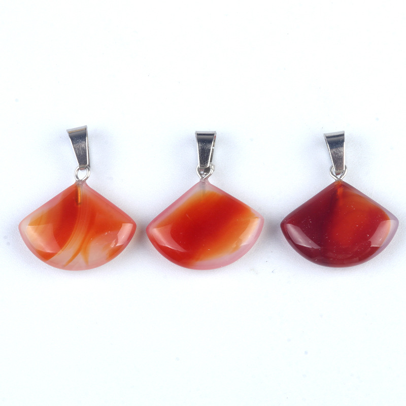 12:20mm red agate (single piece)