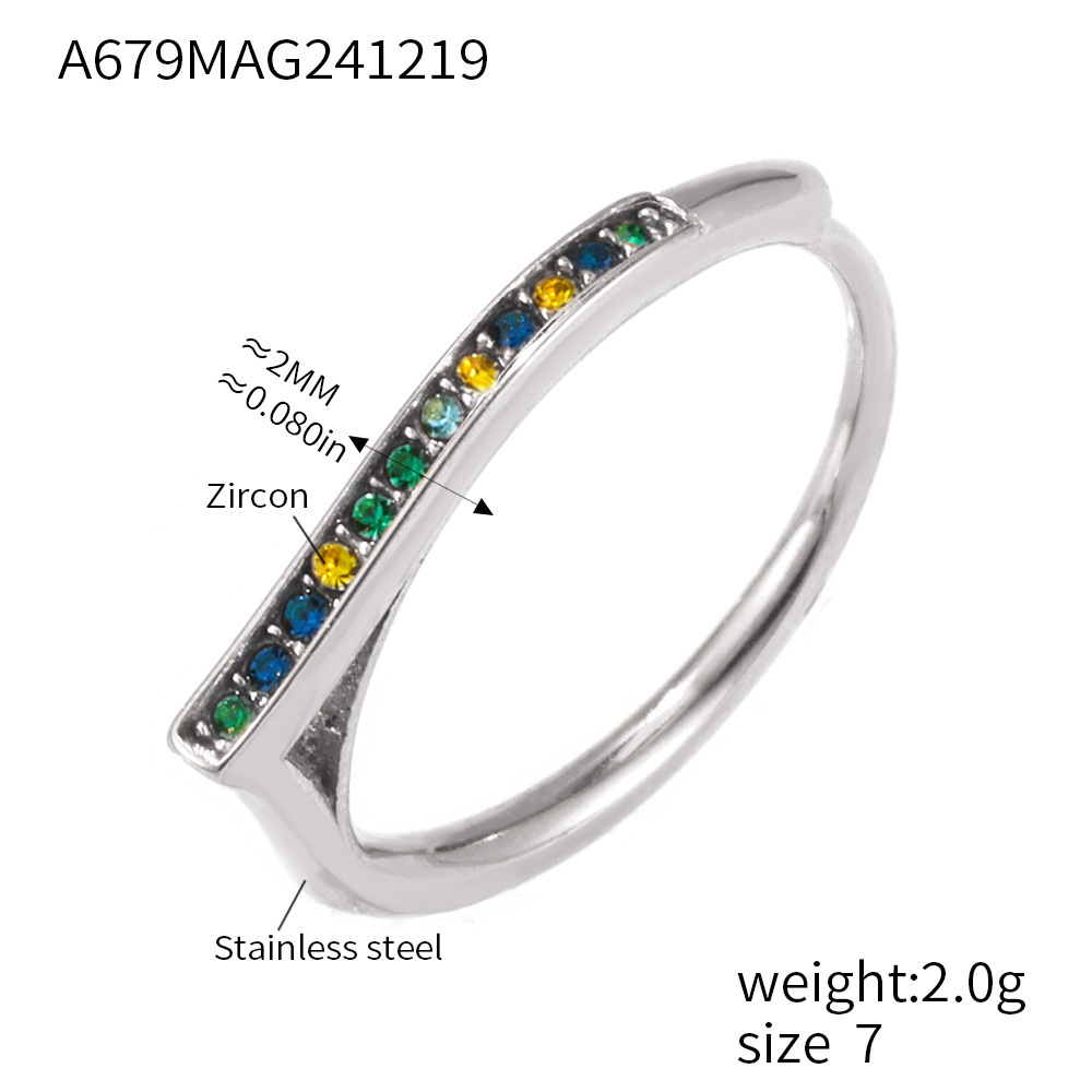 Steel color mixed color zircon