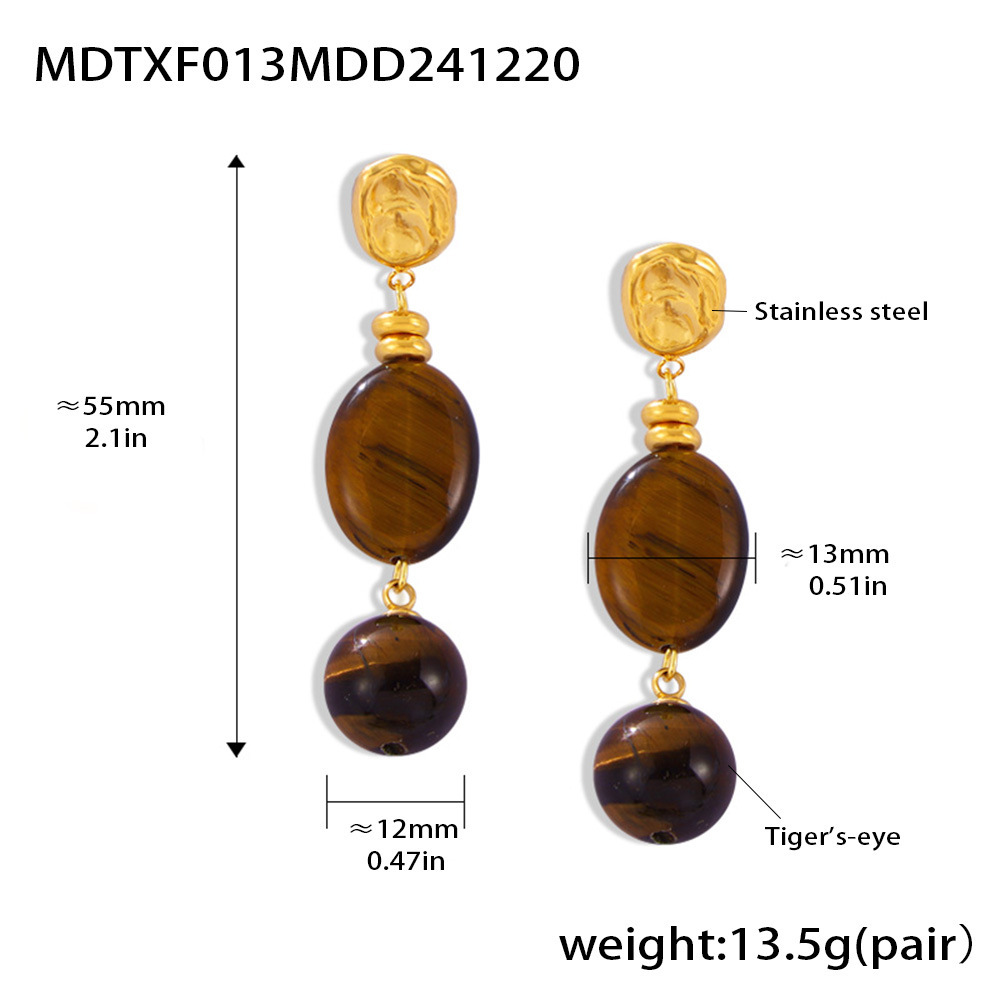 4:Txf013-gold earrings