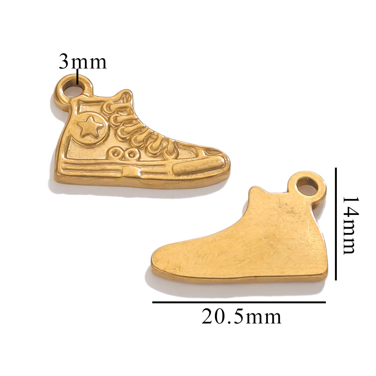 9:Short boots-gold