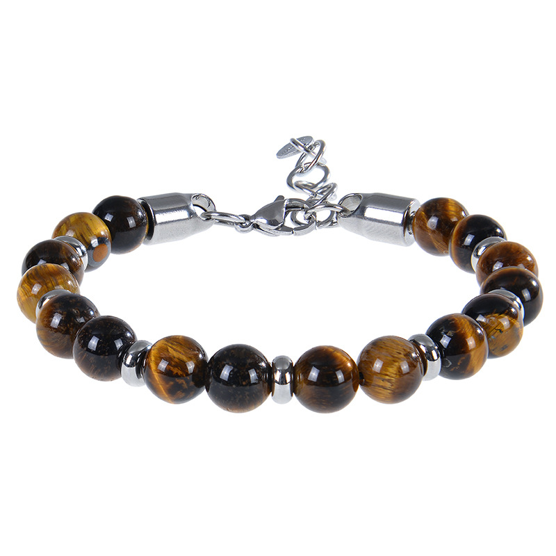 2:Tiger eye stone bracelet