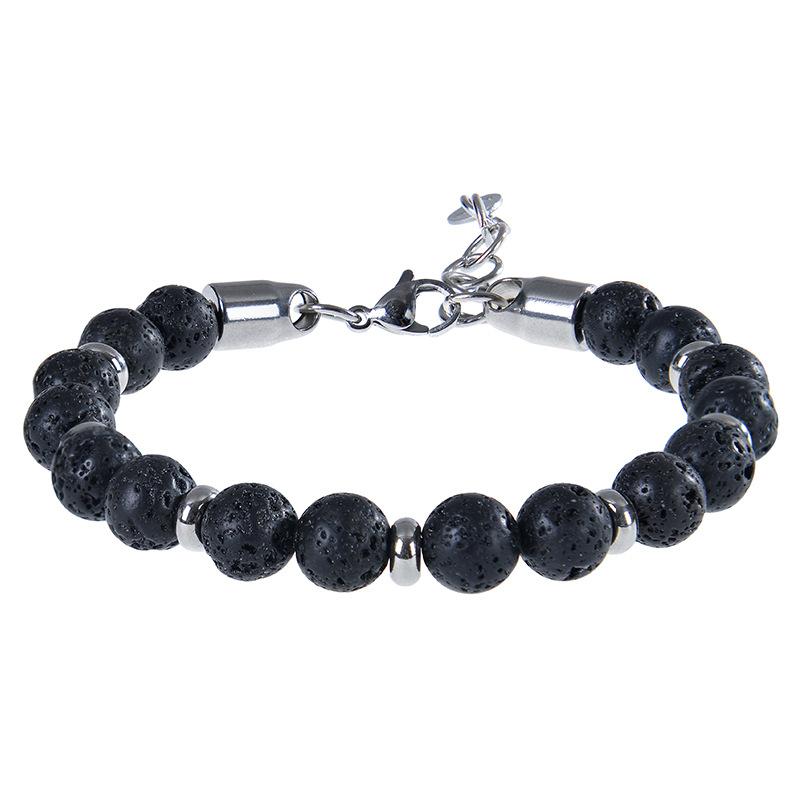 6:Volcanic stone bracelet