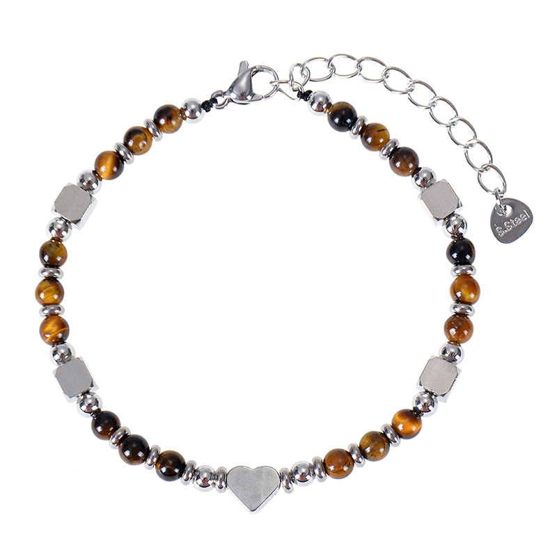 2:Yellow tiger eye bracelet