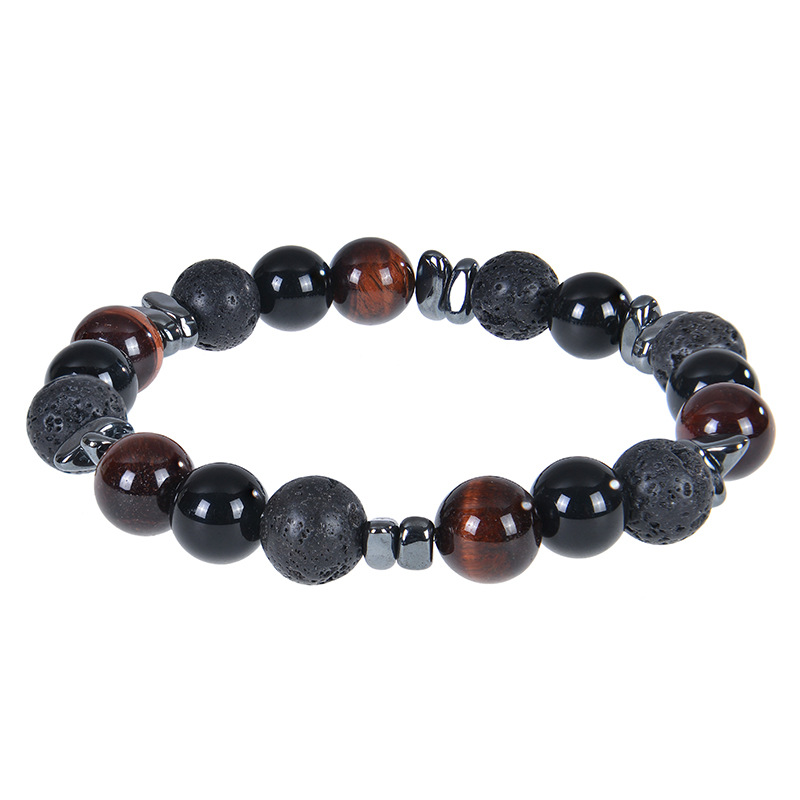 5:Red tiger eye stone bracelet