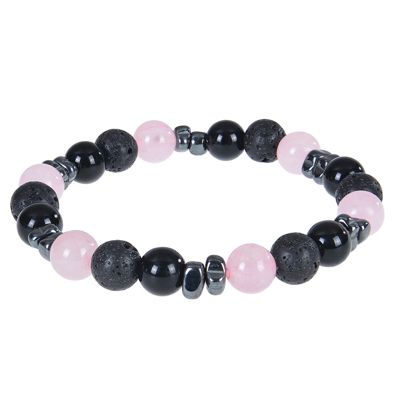 7:Pink crystal bracelet