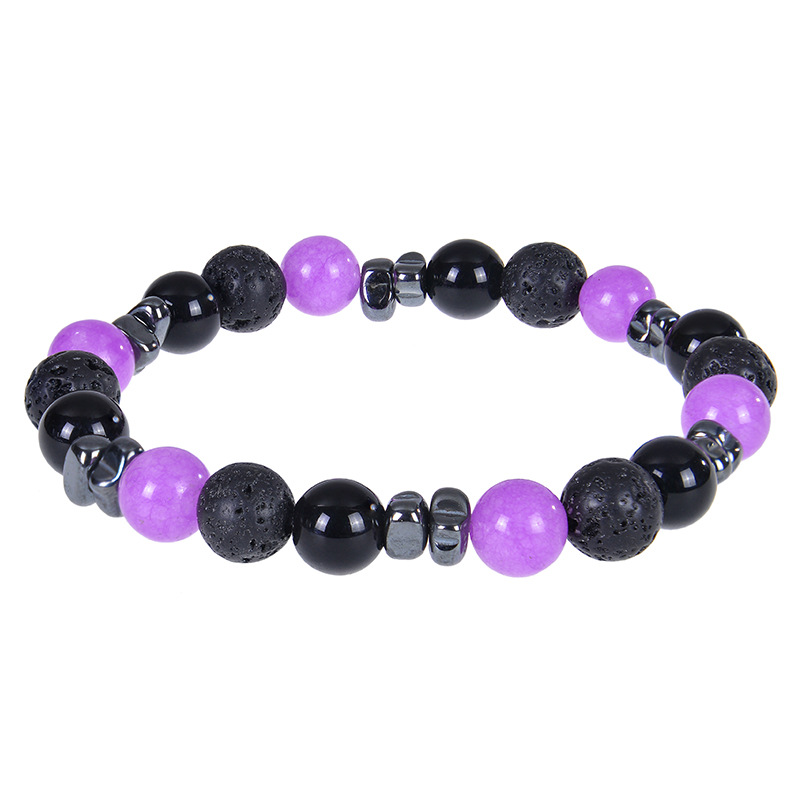 11:Purple jade bracelet