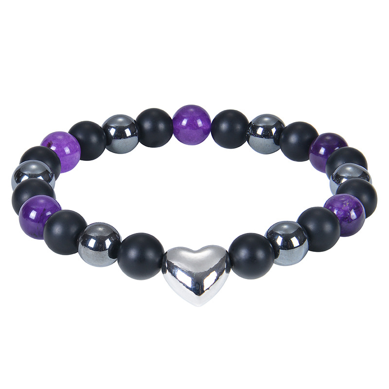 2:Purple jade bracelet