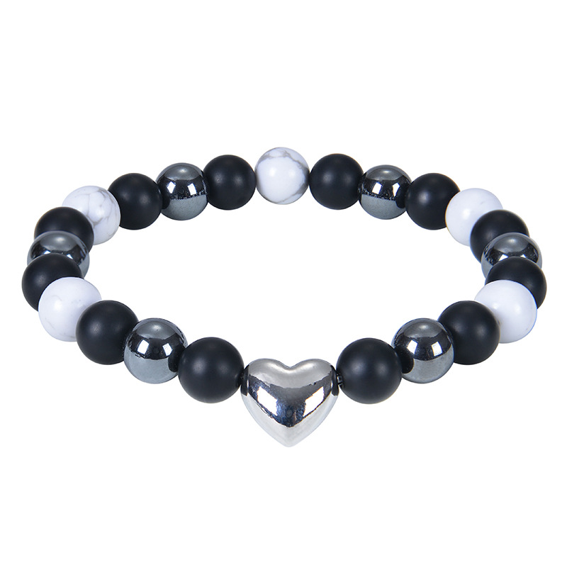 6:White turquoise bracelet