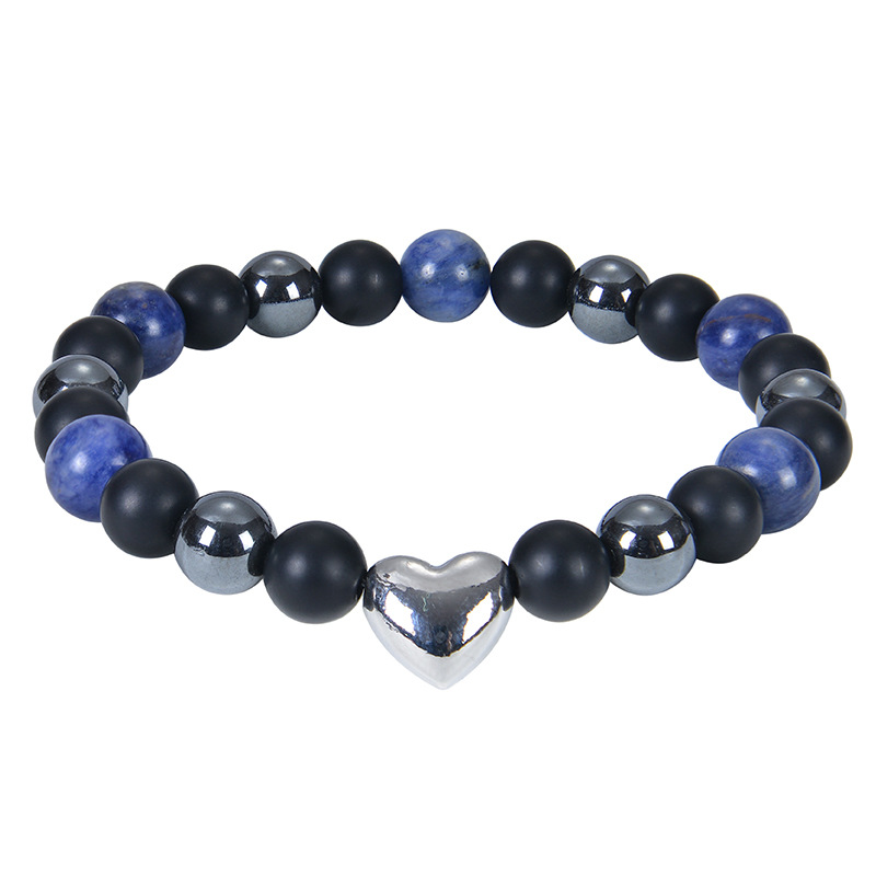 8:Blue stone bracelet